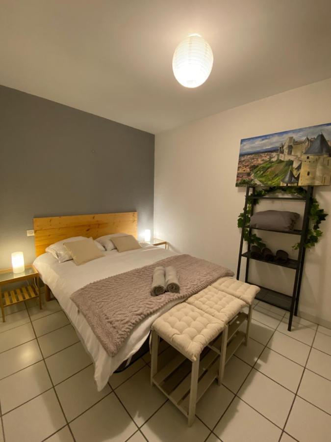 Au Pied De La Cite, T3 Au Calme Appartement Carcassonne Buitenkant foto